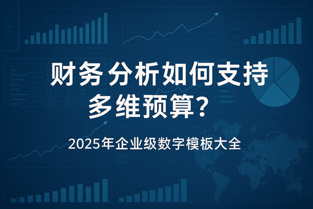 财务分析如何支持多维预算？2025年企业级数字模板大全