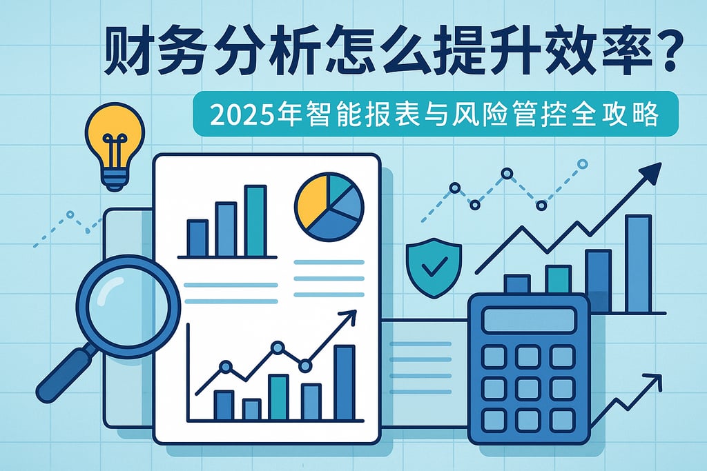 财务分析怎么提升效率？2025年智能报表与风险管控全攻略