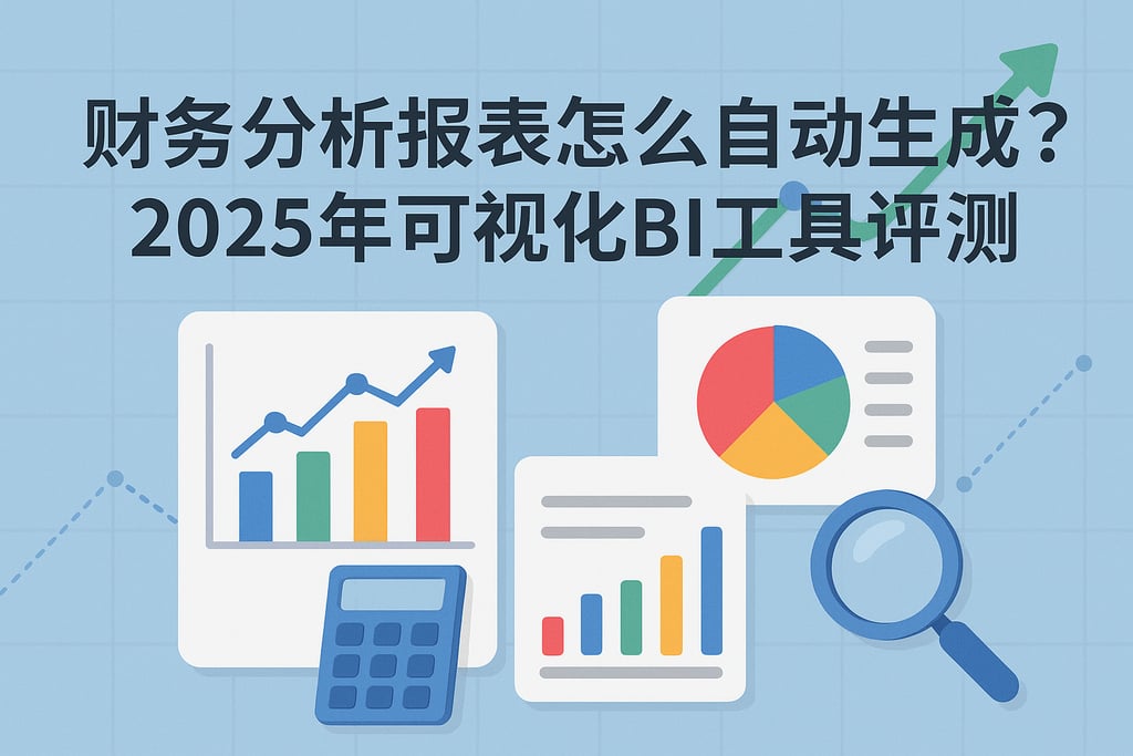 财务分析报表怎么自动生成？2025年可视化BI工具评测