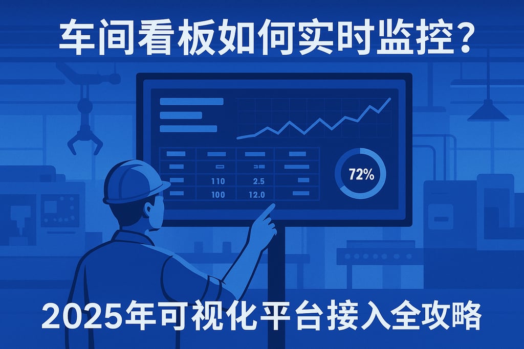 车间看板如何实时监控？2025年可视化平台接入全攻略