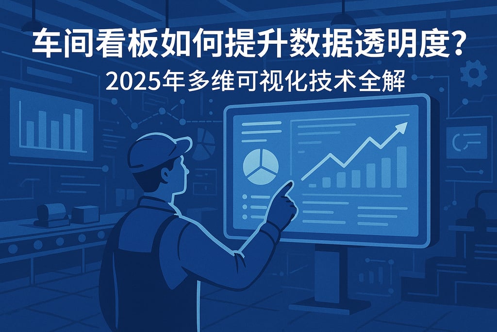 车间看板如何提升数据透明度？2025年多维可视化技术全解