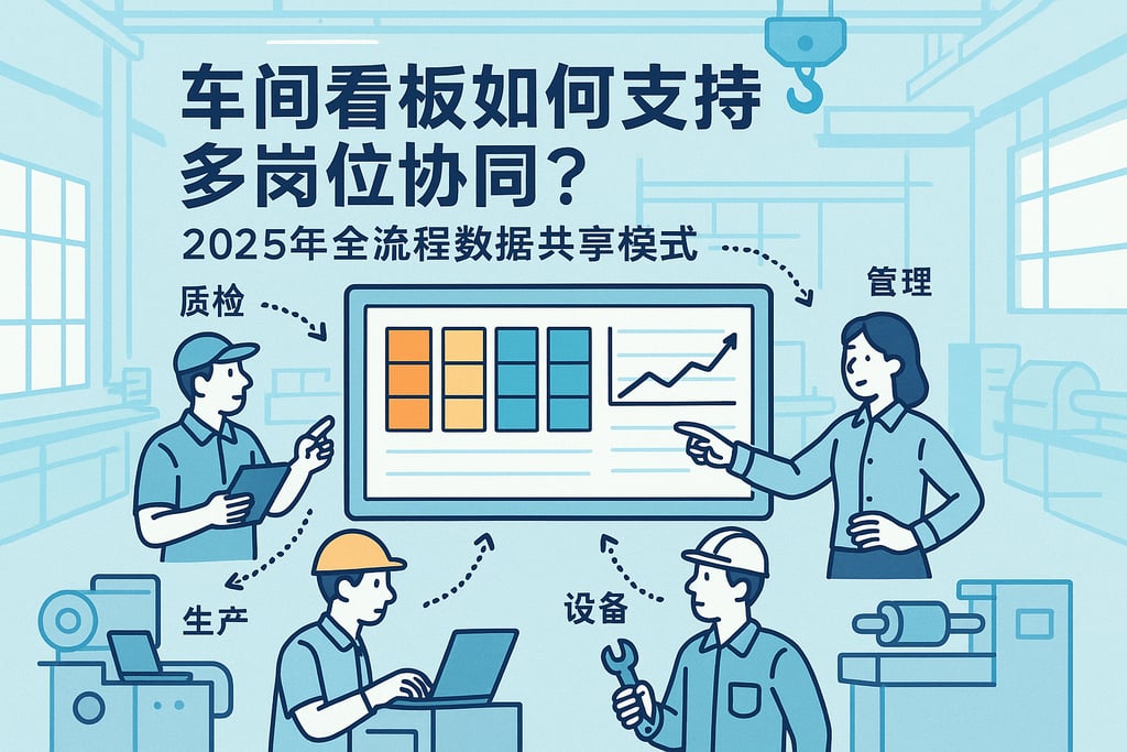 车间看板如何支持多岗位协同？2025年全流程数据共享模式