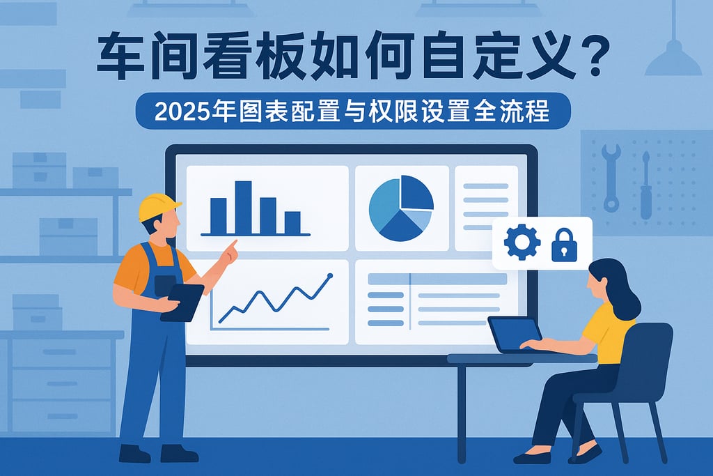 车间看板如何自定义？2025年图表配置与权限设置全流程
