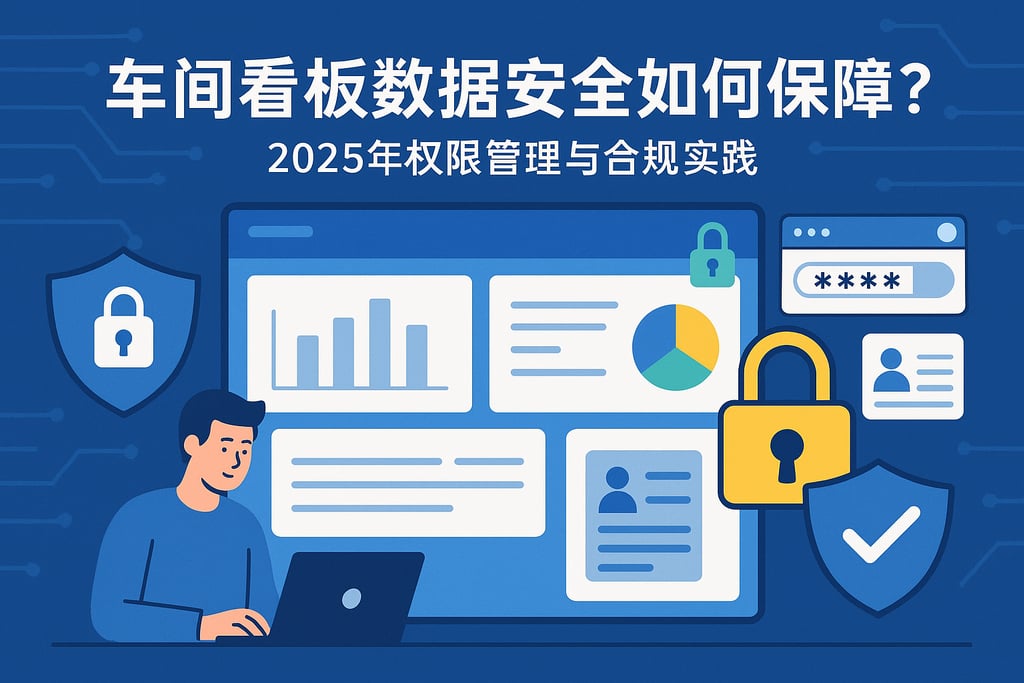 车间看板数据安全如何保障？2025年权限管理与合规实践