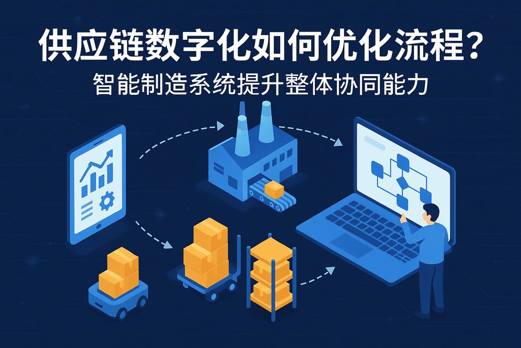 供应链数字化如何优化流程？智能制造系统提升整体协同能力