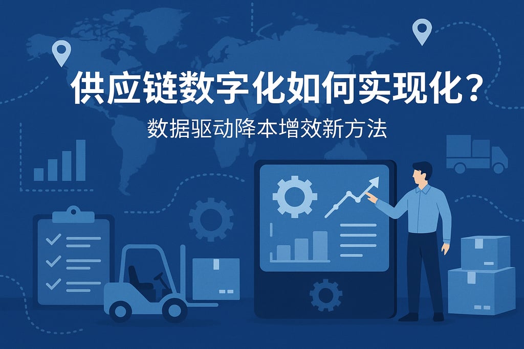 供应链数字化如何实现优化？数据驱动降本增效新方法