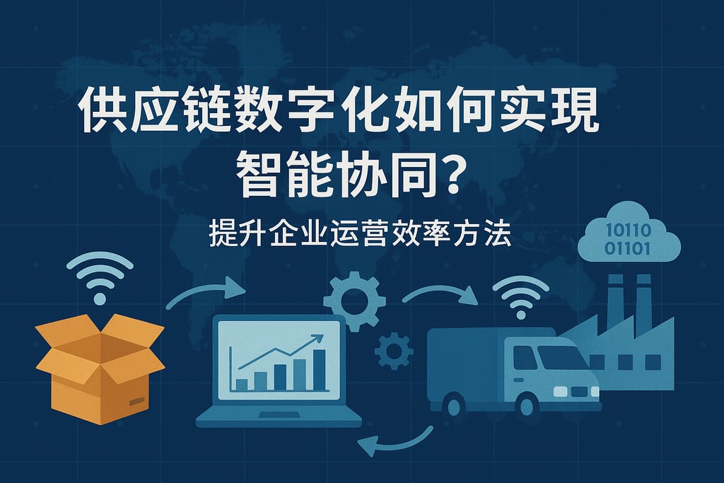 供应链数字化如何实现智能协同？提升企业运营效率方法