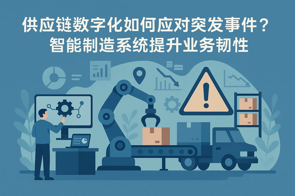 供应链数字化如何应对突发事件？智能制造系统提升业务韧性