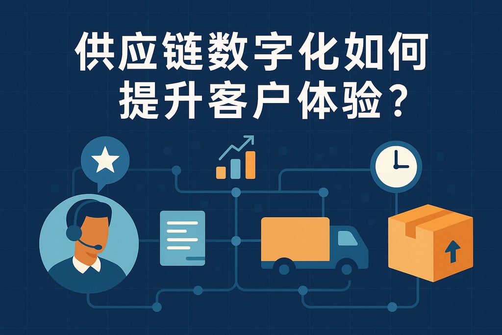 供应链数字化如何提升客户体验？数据联通优化供应响应速度