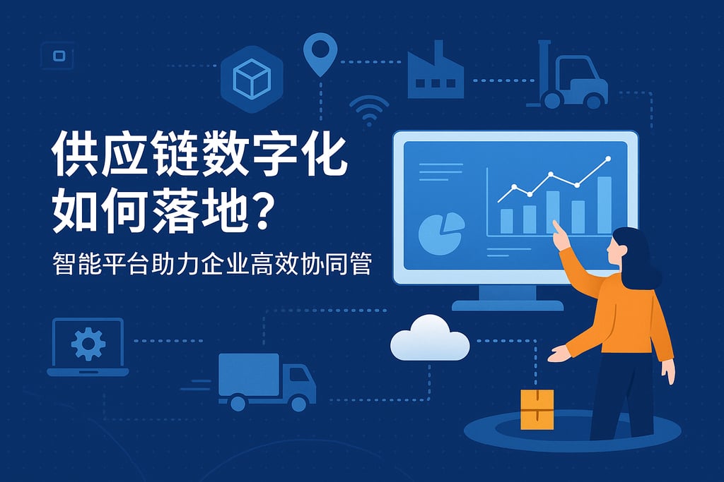供应链数字化如何落地？智能平台助力企业高效协同管理