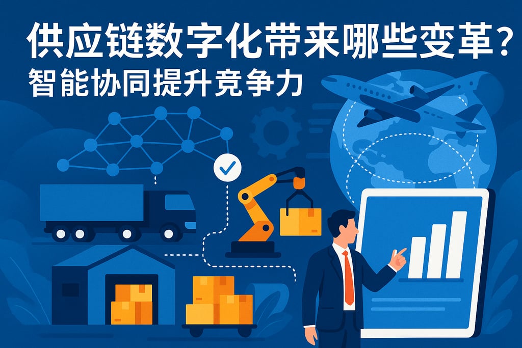 供应链数字化带来哪些变革？智能协同提升竞争力