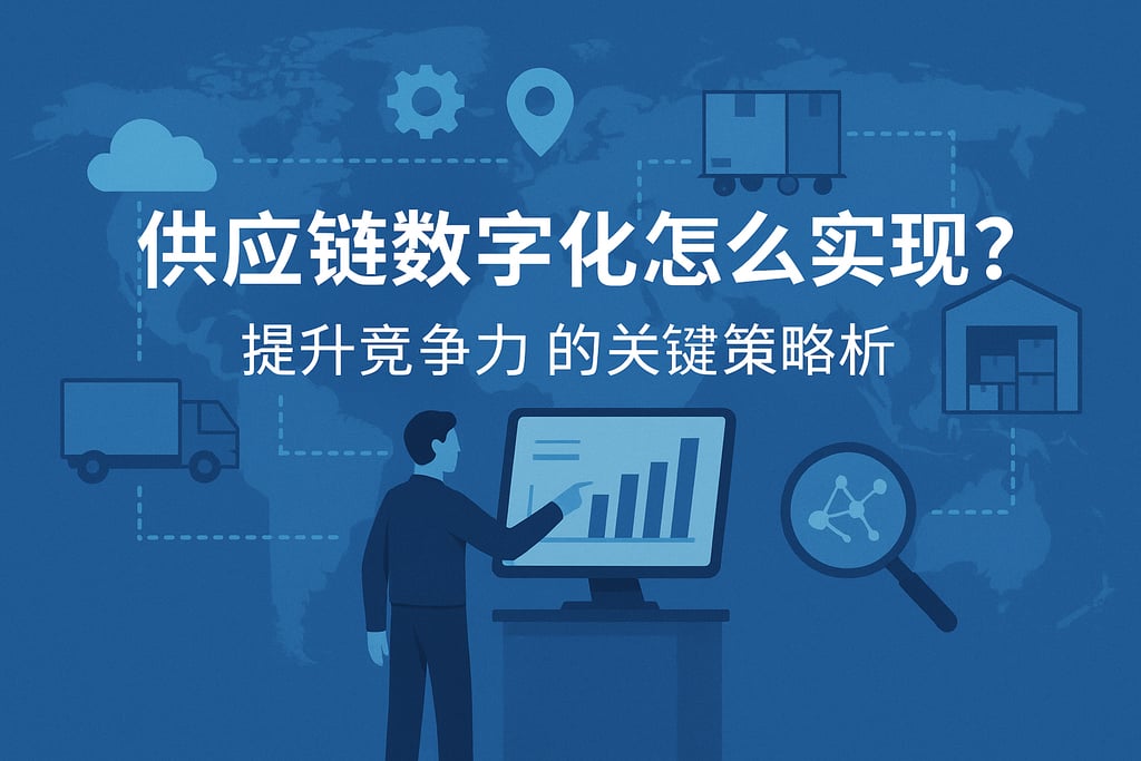 供应链数字化怎么实现？提升竞争力的关键策略解析