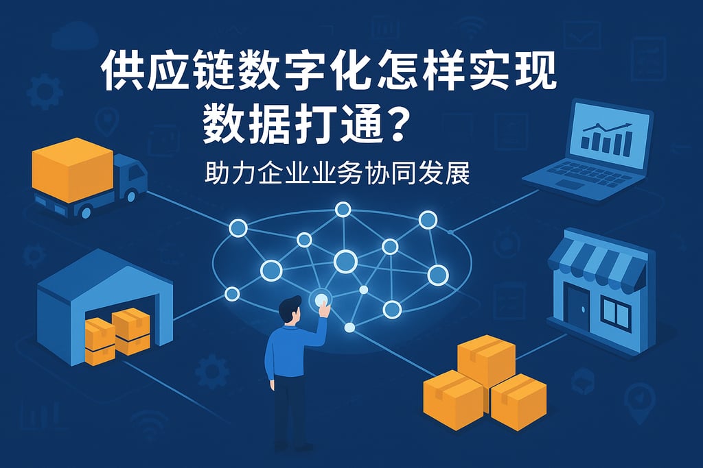 供应链数字化怎样实现数据打通？助力企业业务协同发展