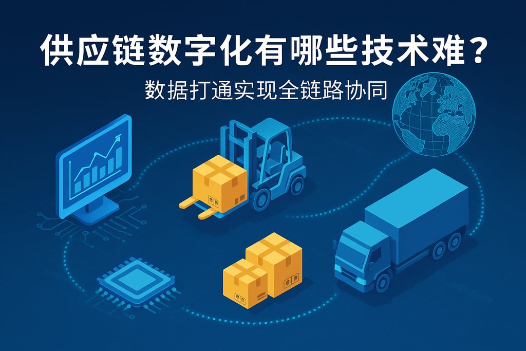 供应链数字化有哪些技术难点？数据打通实现全链路协同