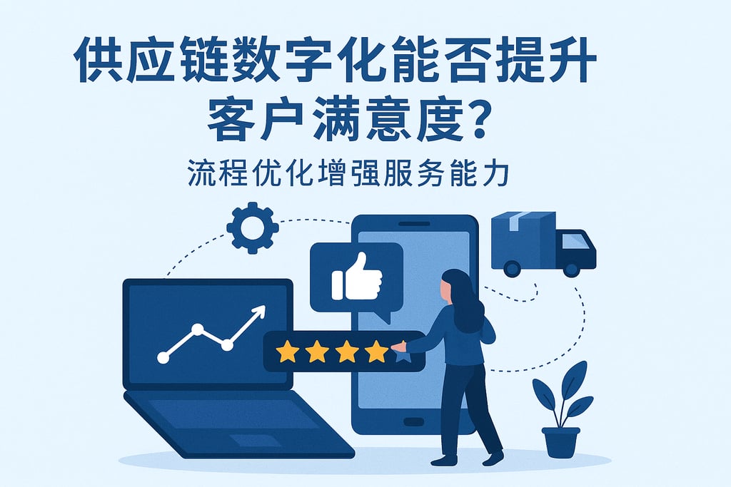 供应链数字化能否提升客户满意度？流程优化增强服务能力