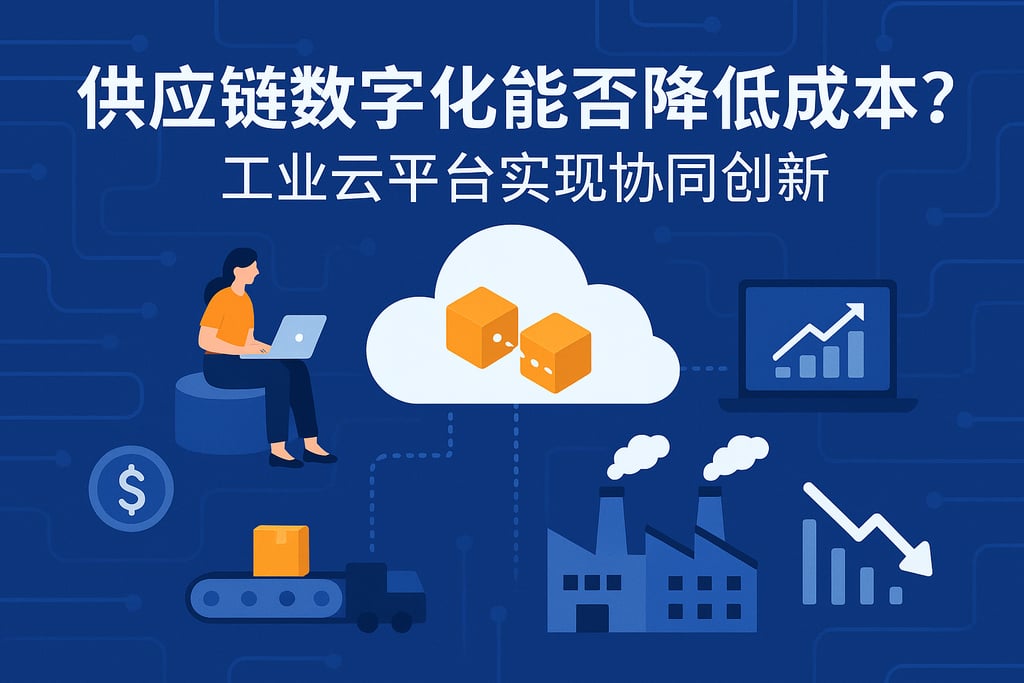 供应链数字化能否降低成本？工业云平台实现协同创新