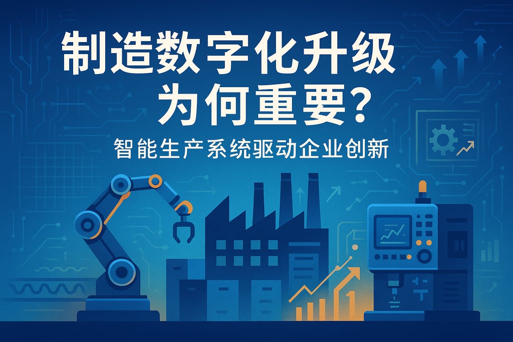 制造数字化升级为何重要？智能生产系统驱动企业创新