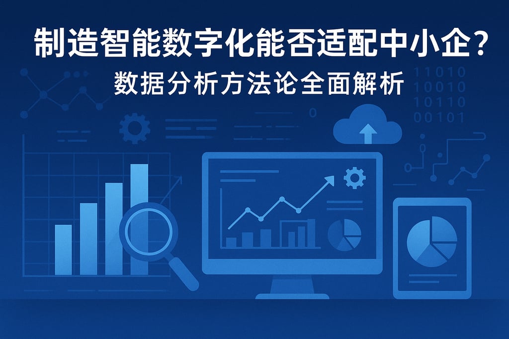 制造智能数字化能否适配中小企业？数据分析方法论全面解析