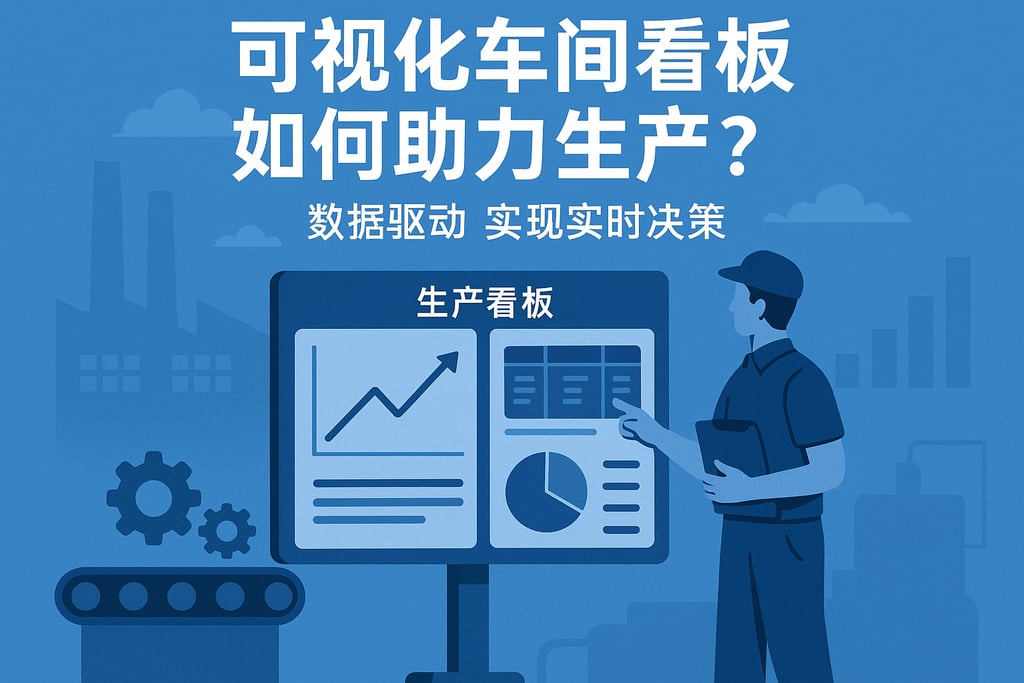 可视化车间看板如何助力生产？数据驱动实现实时决策