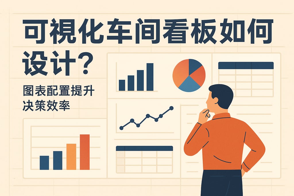 可视化车间看板如何设计？图表配置提升决策效率