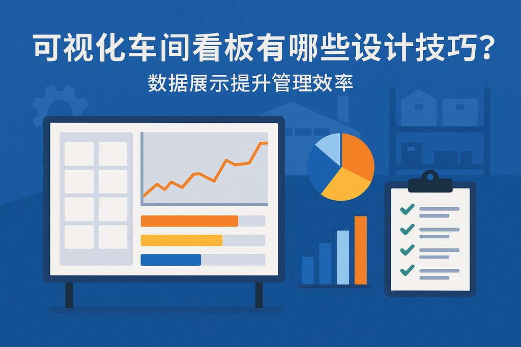可视化车间看板有哪些设计技巧？数据展示提升管理效率