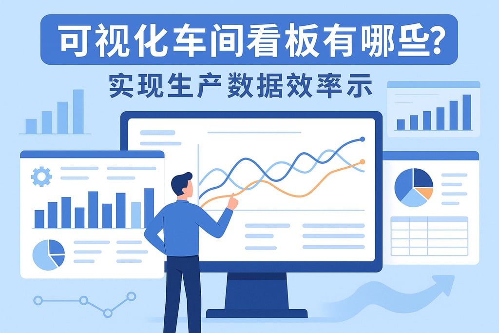 可视化车间看板有哪些配置方案？实现生产数据高效展示