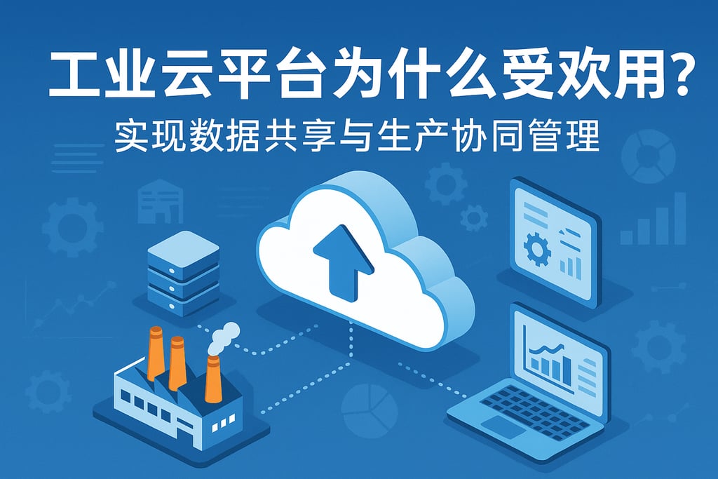 工业云平台为什么受欢迎？实现数据共享与生产协同管理