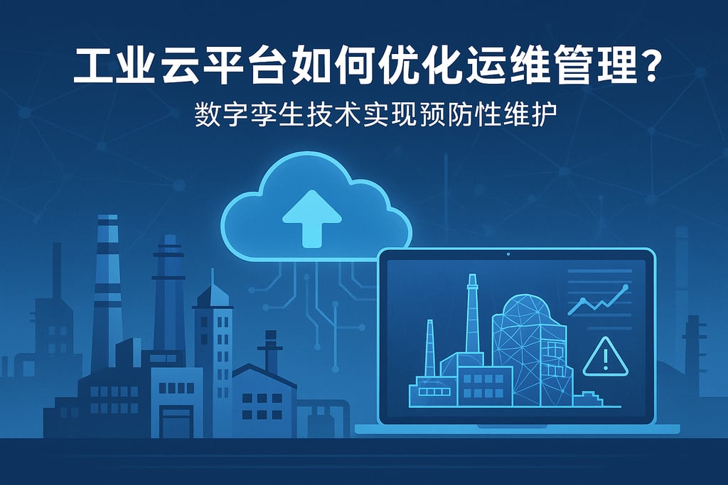 工业云平台如何优化运维管理？数字孪生技术实现预防性维护
