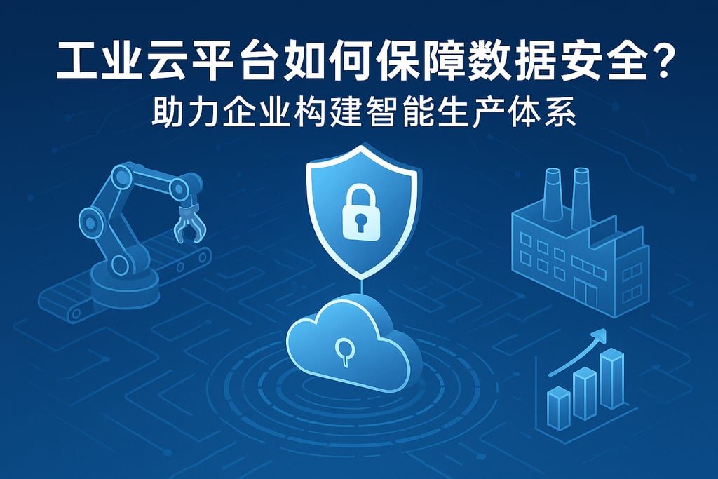 工业云平台如何保障数据安全？助力企业构建智能生产体系