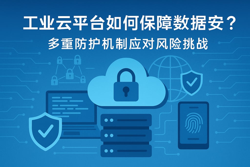 工业云平台如何保障数据安全？多重防护机制应对风险挑战