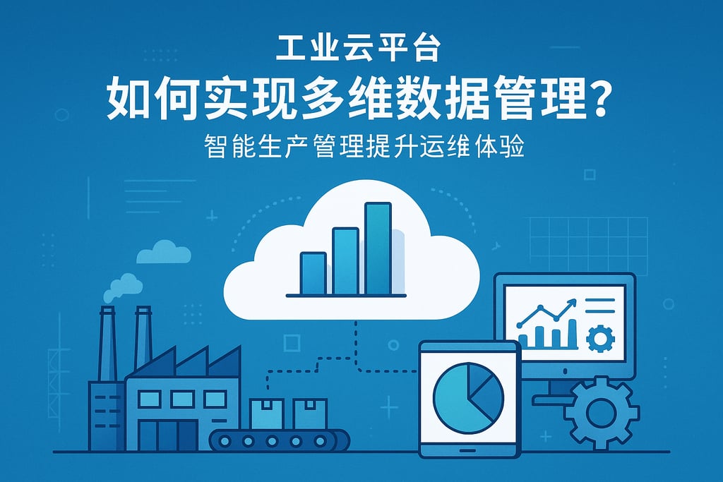 工业云平台如何实现多维数据管理？智能生产管理提升运维体验