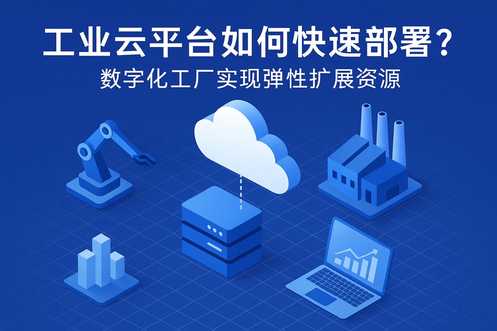 工业云平台如何快速部署？数字化工厂实现弹性扩展资源