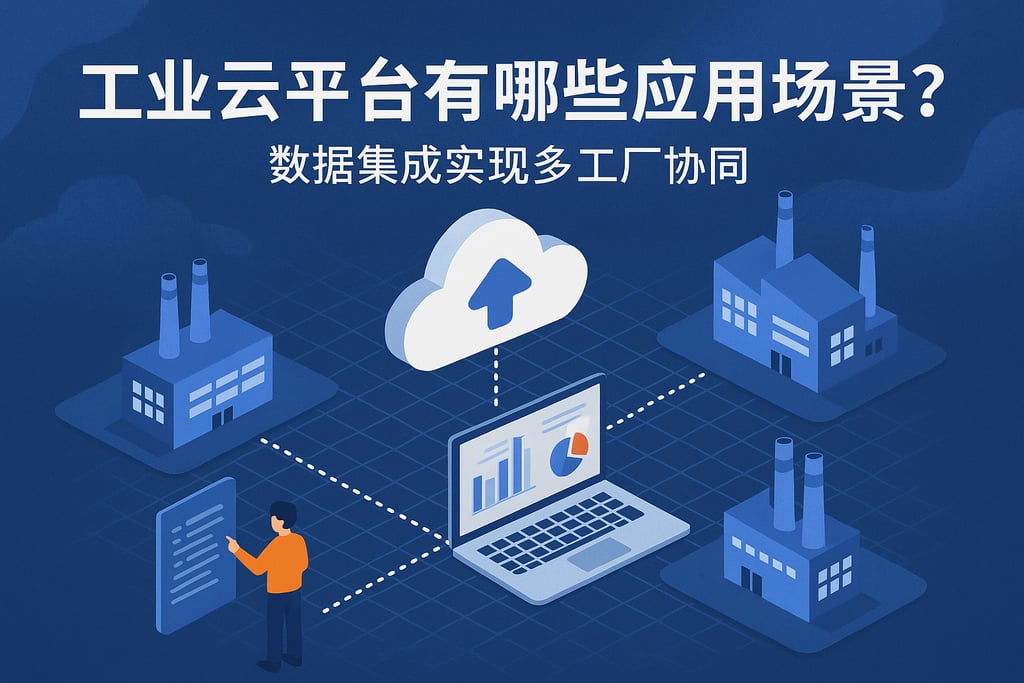 工业云平台有哪些应用场景？数据集成实现多工厂协同