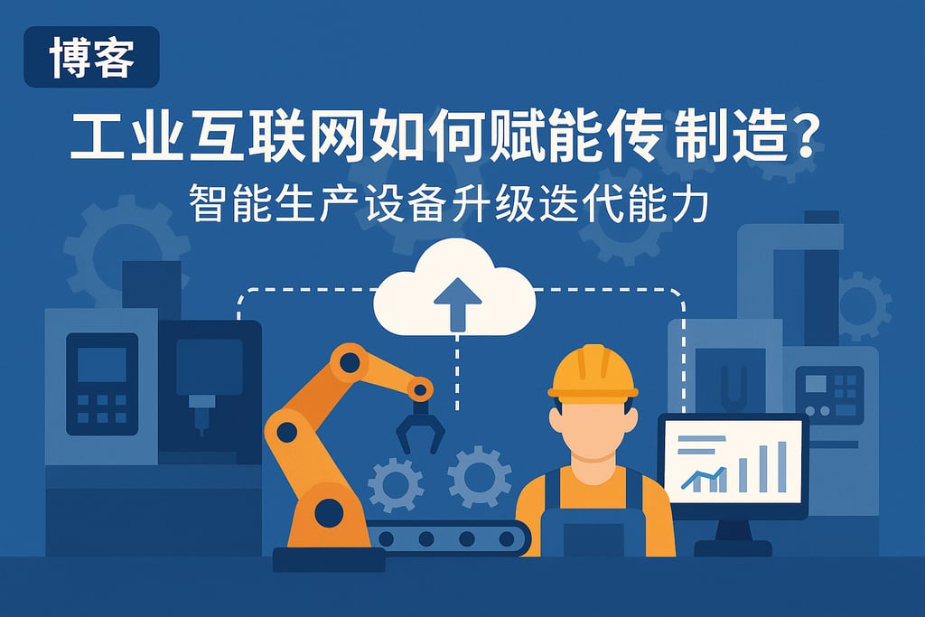 工业互联网如何赋能传统制造？智能生产设备升级迭代能力
