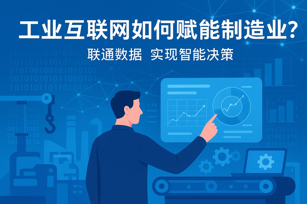 工业互联网如何赋能制造业？联通数据实现智能决策