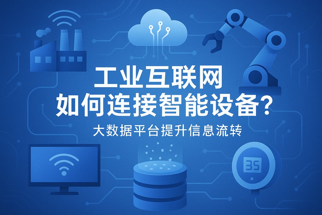 工业互联网如何连接智能设备？大数据平台提升信息流转