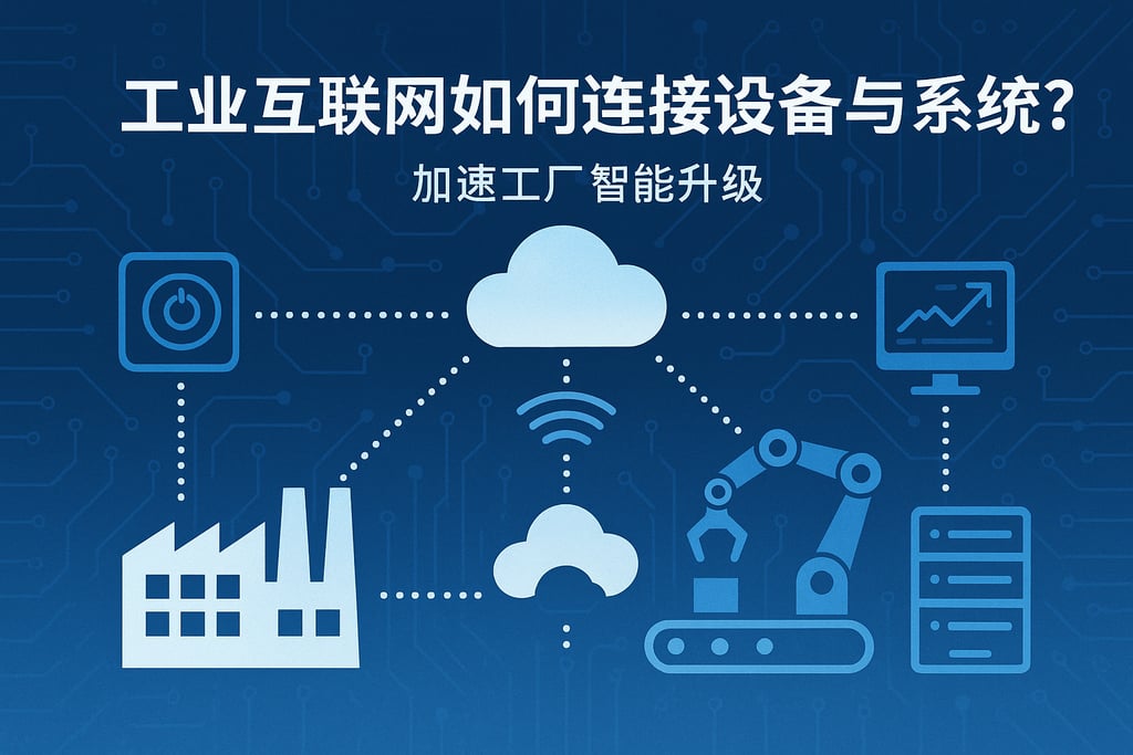 工业互联网如何连接设备与系统？加速工厂智能升级
