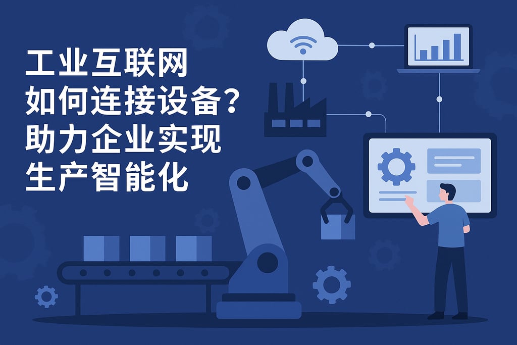 工业互联网如何连接设备？助力企业实现生产智能化
