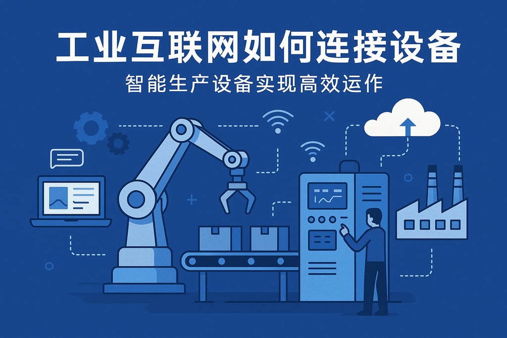 工业互联网如何连接设备？智能生产设备实现高效运作
