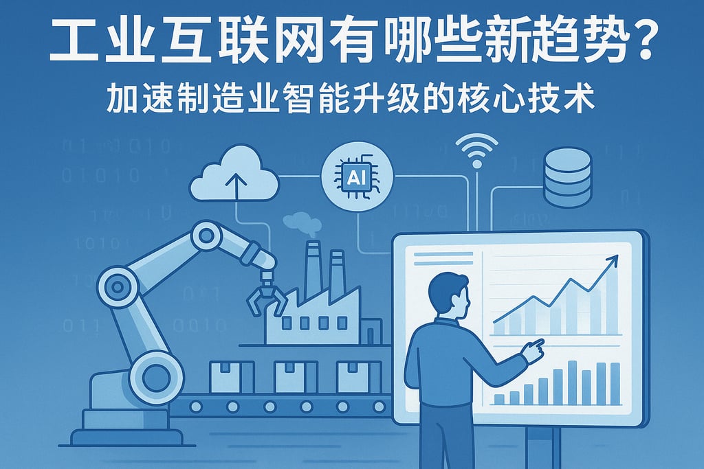 工业互联网有哪些新趋势？加速制造业智能升级的核心技术