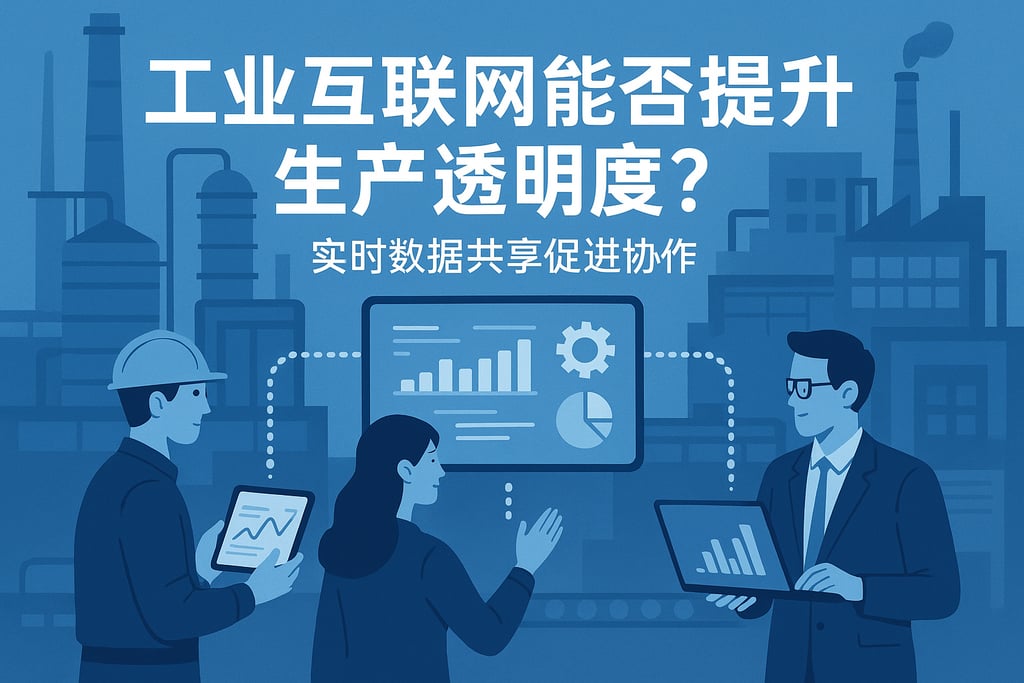 工业互联网能否提升生产透明度？实时数据共享促进协作