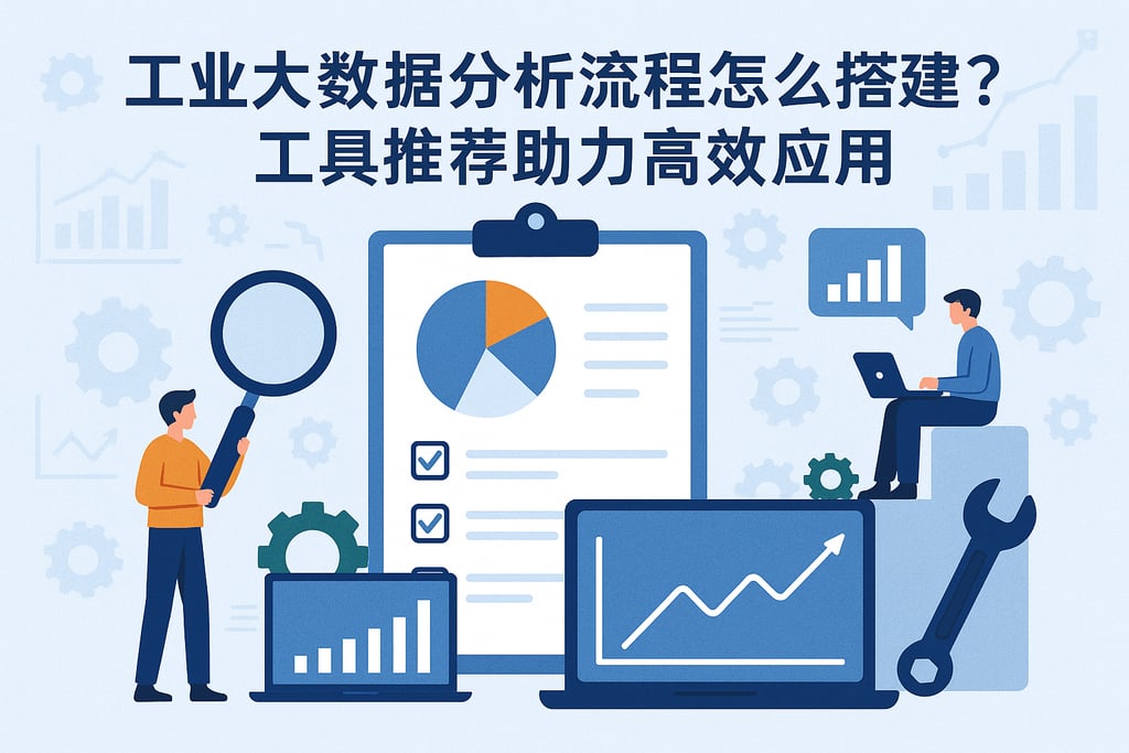 工业大数据分析流程怎么搭建？工具推荐助力高效应用