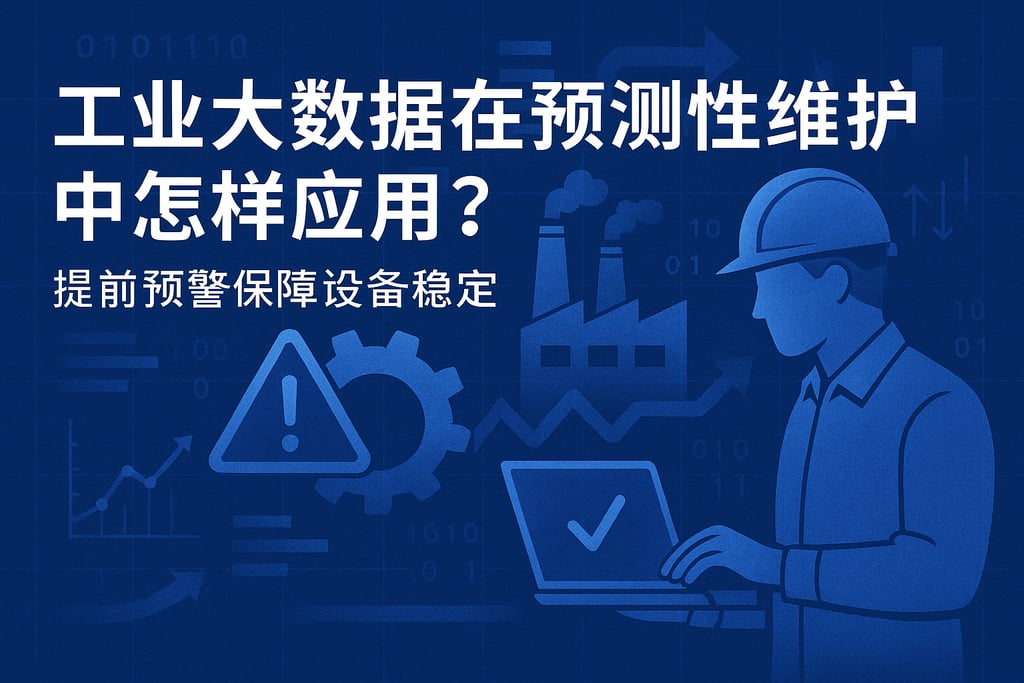 工业大数据在预测性维护中怎样应用？提前预警保障设备稳定