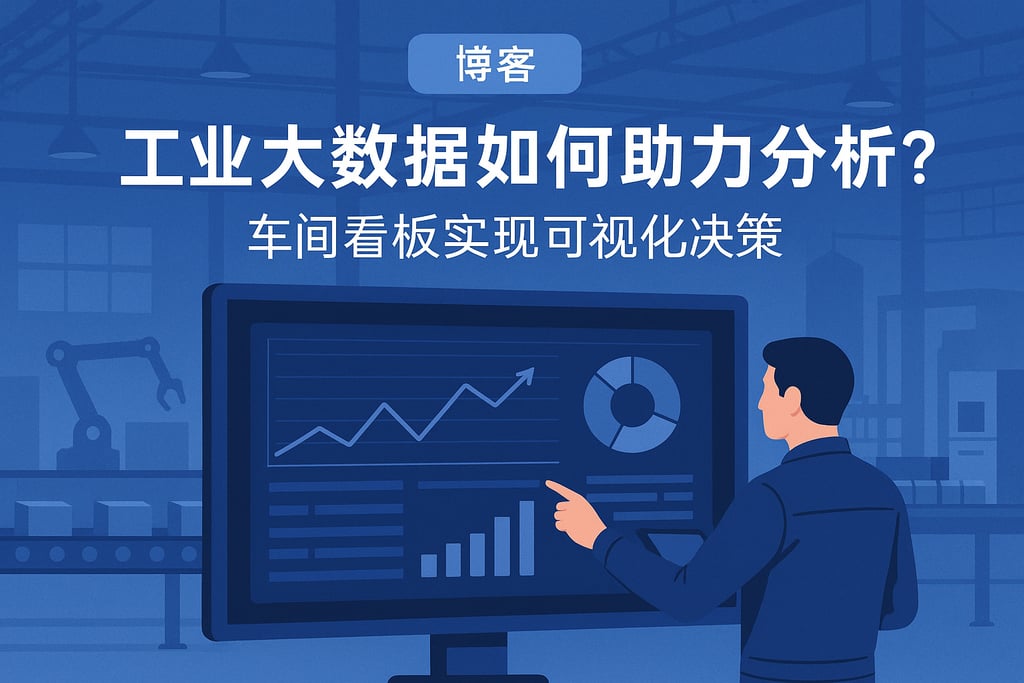 工业大数据如何助力分析？车间看板实现可视化决策
