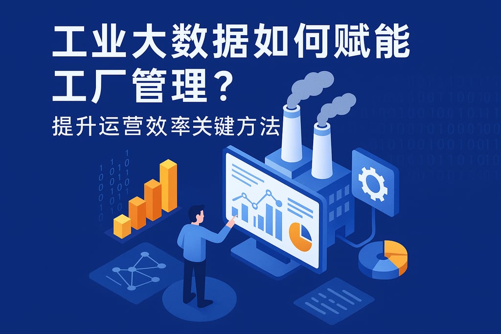 工业大数据如何赋能工厂管理？提升运营效率关键方法