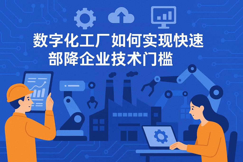 数字化工厂如何实现快速部署？降低企业技术门槛