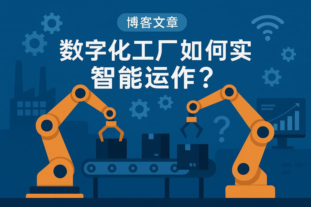 数字化工厂如何实现智能运作？机器人自动化提升生产效率