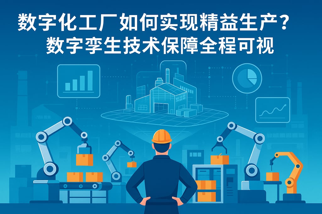 数字化工厂如何实现精益生产？数字孪生技术保障全程可视