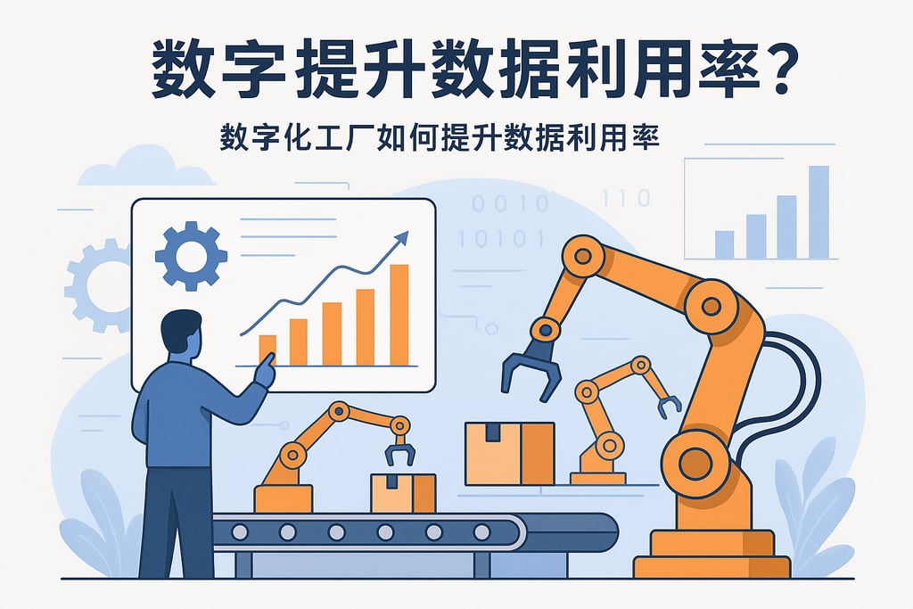 数字化工厂如何提升数据利用率？机器人自动化优化生产环节