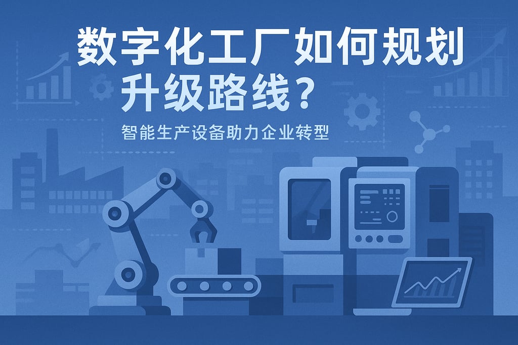 数字化工厂如何规划升级路线？智能生产设备助力企业转型